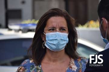 El Cabildo supervisa la finalización de las obras de mejora en la Zona Comercial Abierta de Los Llanos/Francisco Javier Santana.